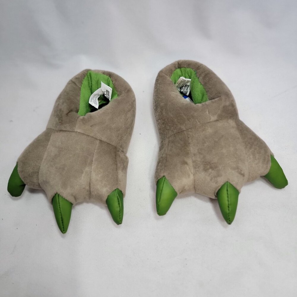 Pair of Jurassic World Dinosaur Slippers Youth Small 7/8 Universal City Studios